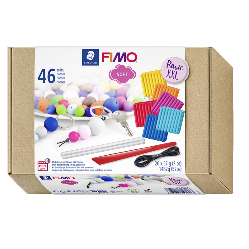 Fimo Soft sada - MAXIBOX